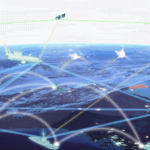 an image of a network over the earth