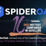 SpiderOak Named One of Via Satellite's 10 Hottest Companies in Satellite for 2023