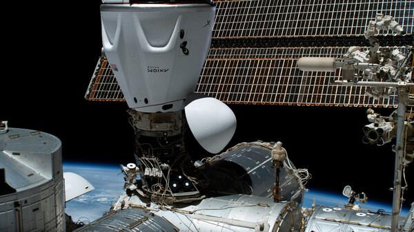 SpiderOak successfully sends and receives secure ops traffic using Axiom Space-provided AWS Snowcone aboard the International Space Station. Credit: NASA