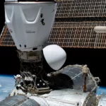 A SpaceX Crew Dragon spacecraft docked to the International Space Station during Axiom Space's Ax-2 private astronaut mission in May 2023. Credit: NASA