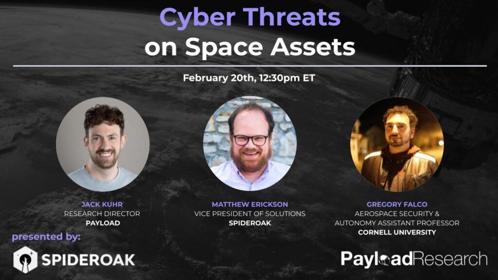 Space Cybersecurity Landscape and Zero Trust Protocols Webinar